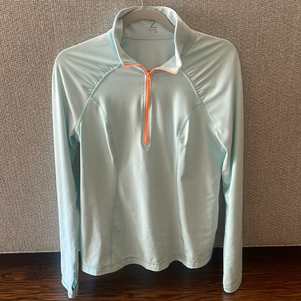Z ByZella Aqua Longsleeve Workout Top